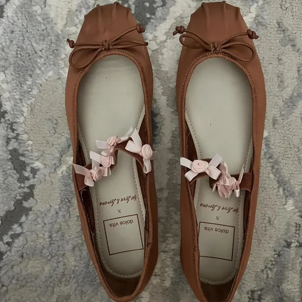 Dolce Vita x For Love and Lemons Claira Flats - Picture 2 of 5
